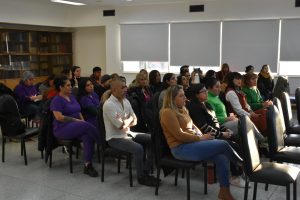 Se realizó charla para la toma de conciencia del abuso y maltrato en el adulto mayor