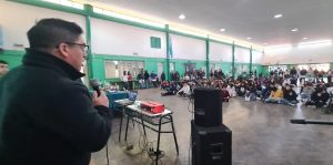 Ambiente dio charla sobre gestión de residuos a estudiantes de Pico Truncado