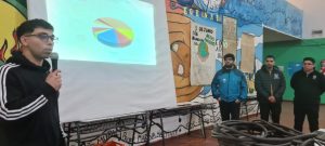 Ambiente dio charla sobre gestión de residuos a estudiantes de Pico Truncado