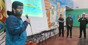 Ambiente dio charla sobre gestión de residuos a estudiantes de Pico Truncado