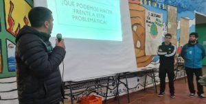 Ambiente dio charla sobre gestión de residuos a estudiantes de Pico Truncado