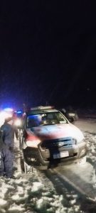 Exitoso rescate de siete efectivos de la Policía varados en la nieve gracias al esfuerzo conjunto