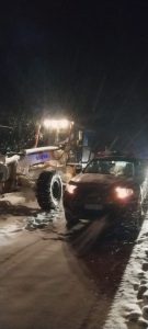 Exitoso rescate de siete efectivos de la Policía varados en la nieve gracias al esfuerzo conjunto