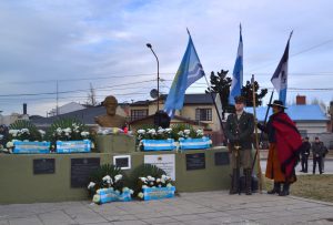 El Gobierno Provincial participó del acto en conmemoración de Martín Miguel de Güemes en Río Gallegos