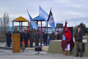 El Gobierno Provincial participó del acto en conmemoración de Martín Miguel de Güemes en Río Gallegos