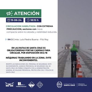 Comité de Prevención de Crisis: A partir de las 22:00 se realizará un nuevo dispositivo de caravanas asistidas