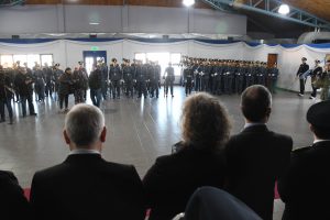 Escuela de Policía: 78 cadetes de segundo año juraron la bandera