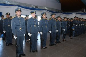 Escuela de Policía: 78 cadetes de segundo año juraron la bandera