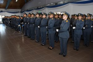 Escuela de Policía: 78 cadetes de segundo año juraron la bandera