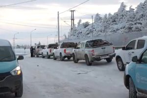 Operativo invernal: el Gobierno asiste a familias de Río Gallegos