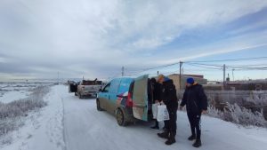 Operativo invernal: el Gobierno asiste a familias de Río Gallegos