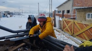 Operativo invernal: el Gobierno asiste a familias de Río Gallegos