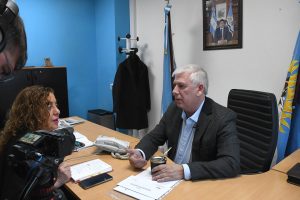 Gutiérrez hizo un balance del primer semestre de su gestión frente al Ministerio de Trabajo