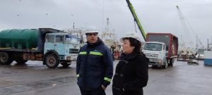 Producción trabaja para mejorar la seguridad y optimizar el puerto de Deseado