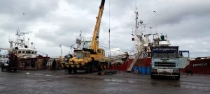 Producción trabaja para mejorar la seguridad y optimizar el puerto de Deseado