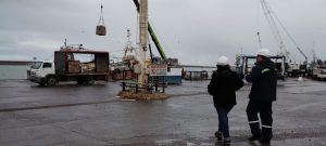 Producción trabaja para mejorar la seguridad y optimizar el puerto de Deseado