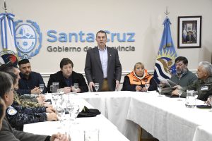 Ola Polar: El Gobierno presentó el Comité de Operaciones de Emergencia para Santa Cruz