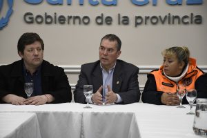 Ola Polar: El Gobierno presentó el Comité de Operaciones de Emergencia para Santa Cruz