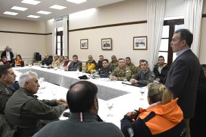 Ola Polar: El Gobierno presentó el Comité de Operaciones de Emergencia para Santa Cruz