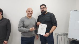 Se realizó la entrega de diplomas por capacitación en Ciberseguridad