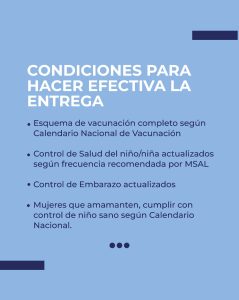 Salud avanza con la entrega de leche en los CAPS de toda la provincia