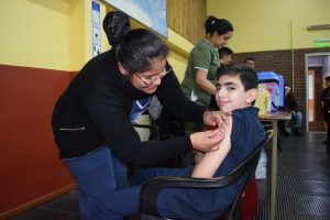 Vacunación escolar: Continúan los operativos en Río Gallegos