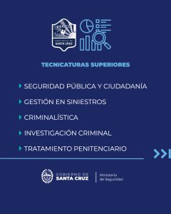 Se abrió la inscripción para la Escuela de Cadetes de la Policía de Santa Cruz