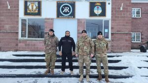 Prodromos recorrió la Guarnición militar Rospentek