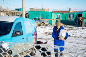 Emergencia climática: equipos del Gobierno de Santa Cruz realizaron abordajes en distintos barrios de Río Gallegos