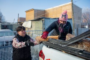 Emergencia climática: equipos del Gobierno de Santa Cruz realizaron abordajes en distintos barrios de Río Gallegos