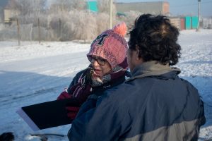 Emergencia climática: equipos del Gobierno de Santa Cruz realizaron abordajes en distintos barrios de Río Gallegos