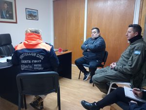 El Comité de Operaciones de Emergencia concretó un exitoso operativo de evacuación de cuatro personas