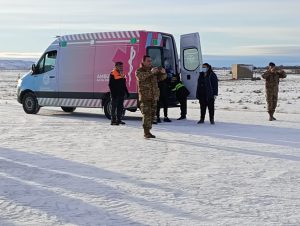 El Comité de Operaciones de Emergencia concretó un exitoso operativo de evacuación de cuatro personas