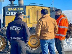 Crisis climática: el ministro de Seguridad recorre las zonas afectadas