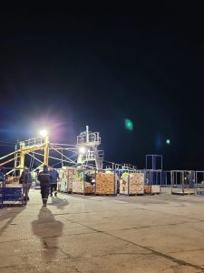 Se llevaron adelante diferentes trabajos en el puerto de Deseado