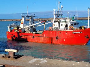 Se llevaron adelante diferentes trabajos en el puerto de Deseado