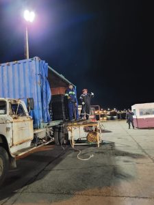 Se llevaron adelante diferentes trabajos en el puerto de Deseado