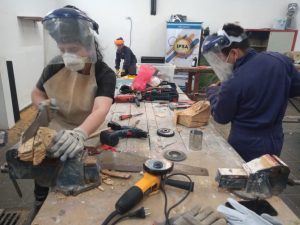 Estudiantes santacruceñas rumbo a la Bienal Internacional del Chaco