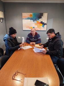 Vialidad Provincial firmó convenio con la empresa OROPLATA S.A. para el mantenimiento de rutas