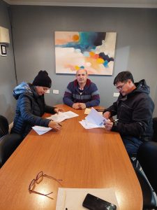 Vialidad Provincial firmó convenio con la empresa OROPLATA S.A. para el mantenimiento de rutas