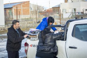 Mega operativo en Río Gallegos: Desarrollo Social, Protección Civil y Vialidad Provincial unen esfuerzos para asistir a los barrios