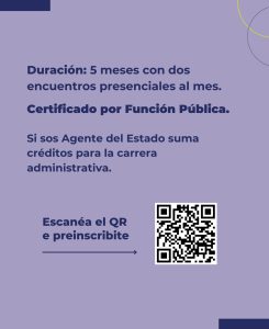 Se lanzó el programa PRO.TE.GÉN  para convertirse en promotor territorial en género