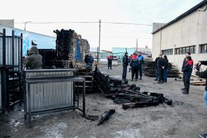 Incendio en los depósitos de Salud y Desarrollo: “Una imagen vale más que mil palabras: esto es un atentado”