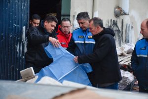 Incendio en los depósitos de Salud y Desarrollo: “Una imagen vale más que mil palabras: esto es un atentado”