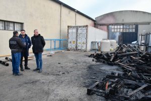 Incendio en los depósitos de Salud y Desarrollo: “Una imagen vale más que mil palabras: esto es un atentado”