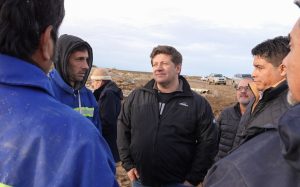 Vidal: “Hoy es prioridad que los vecinos de San Julián vuelvan a tener agua”