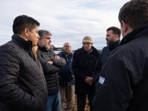 Vidal: “Hoy es prioridad que los vecinos de San Julián vuelvan a tener agua”