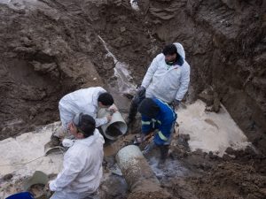 Vidal: “Hoy es prioridad que los vecinos de San Julián vuelvan a tener agua”