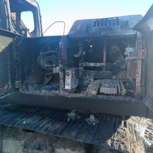 Otro incendio intencional
