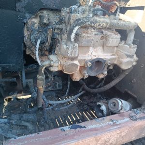 Otro incendio intencional